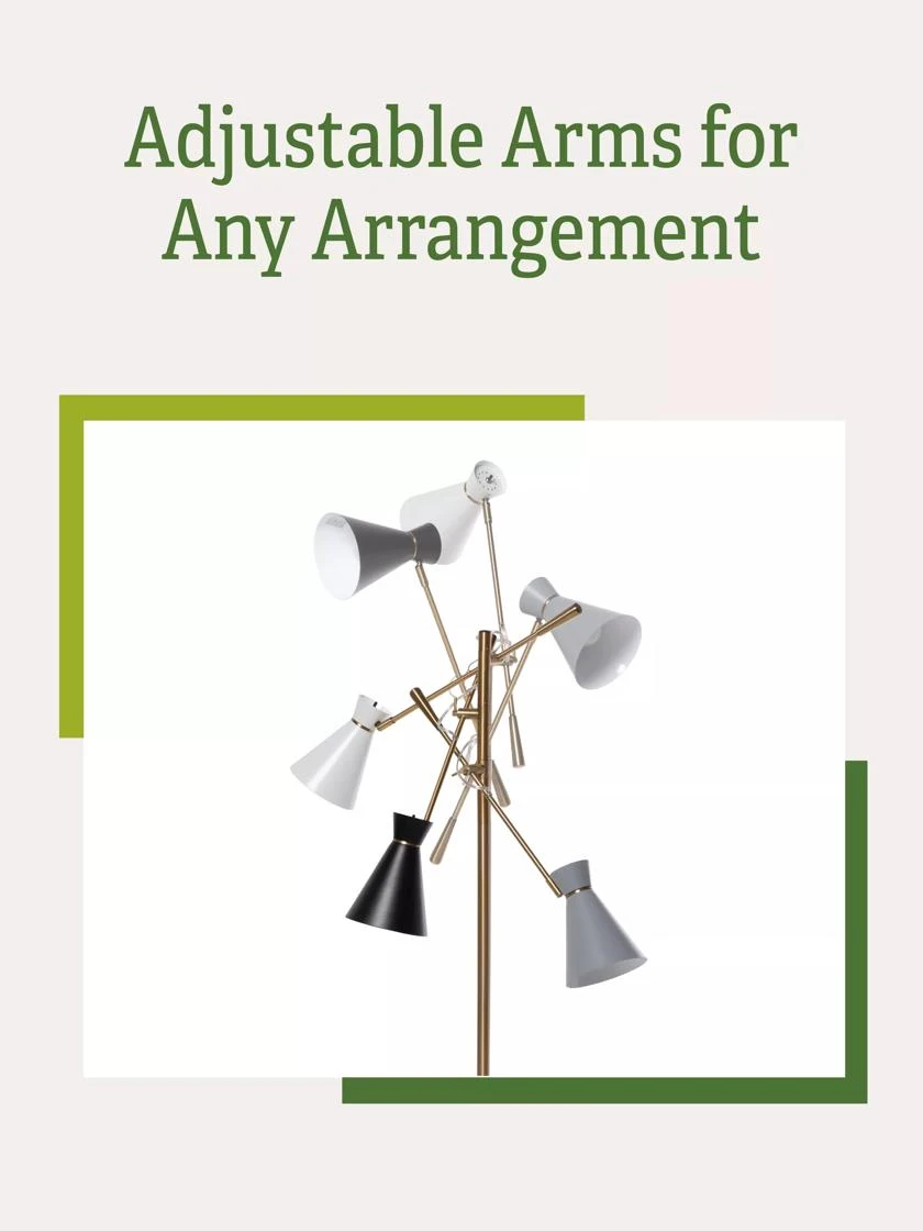 Adjustable 3-Arm Grow Lamp 7 Adjustable 3-Arm Grow Lamp - Image 5