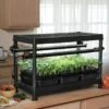 Stack-n-Grow Lights - Base Unit -Gardener's Supply Company 8590139 2837 stacking grow light system tif