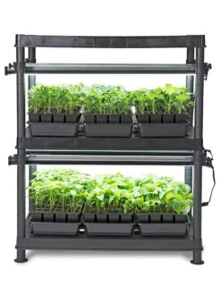 Stack-n-Grow Lights - 2-Tier System -Gardener's Supply Company 8590139 2872z tif