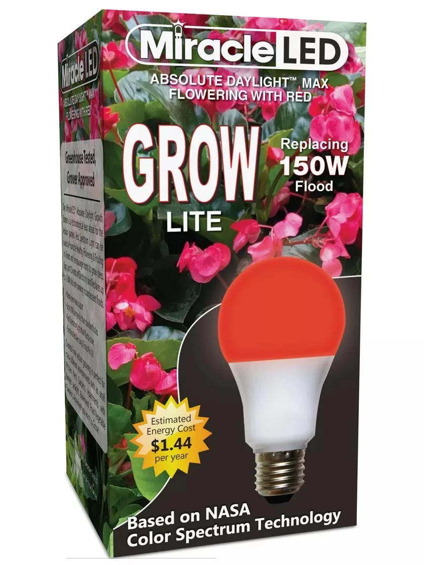 Miracle LED® Absolute Daylight™ Max Flowering Grow Light Bulb 3 Miracle LED® Absolute Daylight™ Max Flowering Grow Light Bulb
