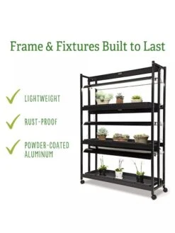 LED SunLite® 3-Tier Garden -Gardener's Supply Company 8595554 5
