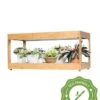 Low Bamboo LED Grow Light Garden -Gardener's Supply Company 8597720 10i
