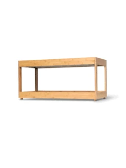 Low Bamboo LED Grow Light Garden -Gardener's Supply Company 8597720 BambooLEDLow ALL captions gif