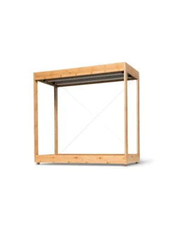 Medium Bamboo LED Grow Light Garden -Gardener's Supply Company 8597883 BambooLEDMid herbs gif