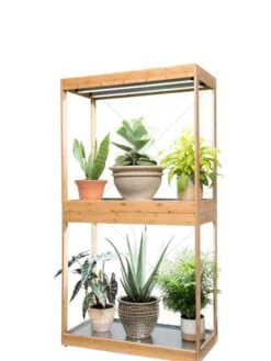 Bamboo Display LED Grow Light Garden 13 Bamboo Display LED Grow Light Garden -Gardener's Supply Company 8598086 4003 tif