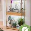 Bamboo Display LED Grow Light Garden -Gardener's Supply Company 8598086 4i