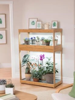 Bamboo Home LED Grow Light Garden -Gardener's Supply Company 8598088 9317 tif