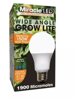 Miracle LED Corded 4-Socket Grow Light Kit With Bulbs, Full Spectrum And Red -Gardener's Supply Company 8599032 02V tif