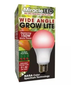 Miracle LED Corded 4-Socket Grow Light Kit With Bulbs, Full Spectrum And Red -Gardener's Supply Company 8599032 03V tif