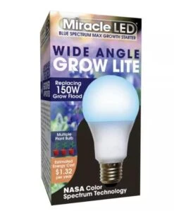 Miracle LED Corded 4-Socket Grow Light Kit With Bulbs, Full Spectrum And Red -Gardener's Supply Company 8599032 04V tif