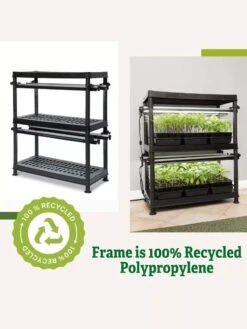 Stack-n-Grow Lights - 2-Tier System -Gardener's Supply Company 8608905 3