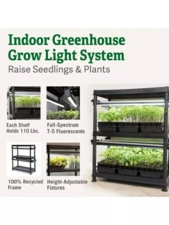 Stack-n-Grow Lights - 2-Tier System -Gardener's Supply Company 8608905 6