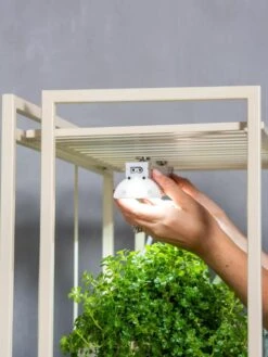 Oslo 2-Tier LED Grow Light Garden, 2 Fixtures -Gardener's Supply Company 8609220 4133 tif