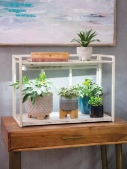 Oslo 1-Tier LED Grow Light Garden -Gardener's Supply Company 8611002 2000 tif