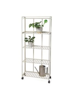 Oslo 4-Tier Plant Stand With Folding Shelves -Gardener's Supply Company 8611767 04747 tif