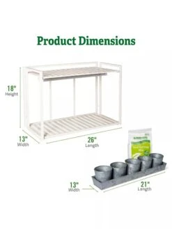 Tabletop Grow Kit -Gardener's Supply Company 8612507 2