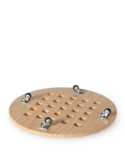 Bamboo Plant Caddy Round, 15.75" -Gardener's Supply Company 8612716 206 tif