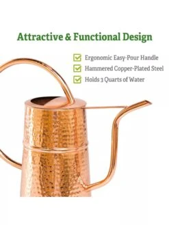 Copper Indoor Watering Can -Gardener's Supply Company Copper Watering Can 1